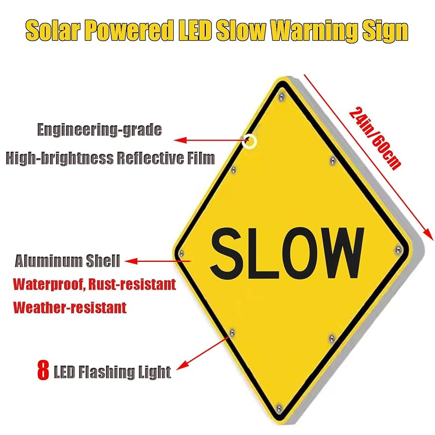 Amazon.com: PBZVRFHYM Slow Sign 24